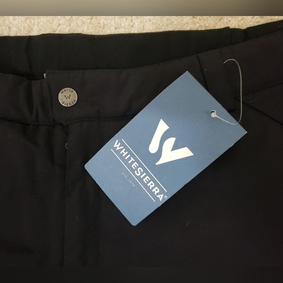 White Sierra~Men's XXL/32"~Black Waterproof Snow Pants Insulated NWT. - Picture 12 of 12